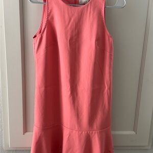 LOFT Coral-Pink Sleeveless Shift Dress